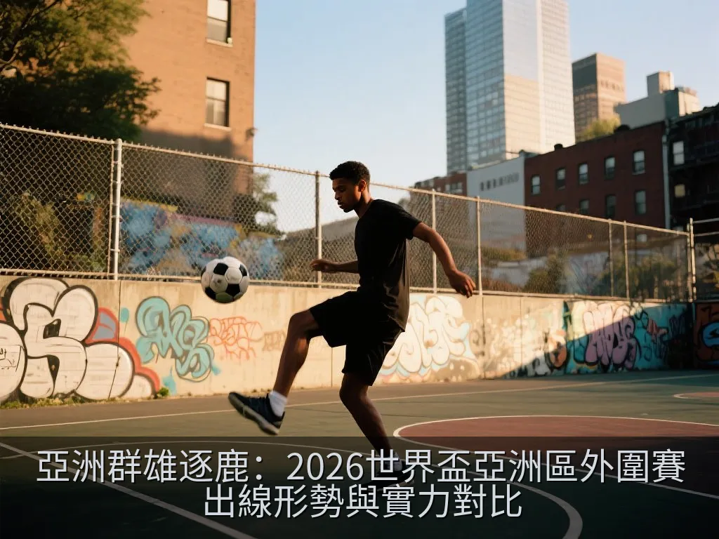 戰術分析板上繪製的足球戰術移動路線，象徵亞洲球隊的戰術博弈